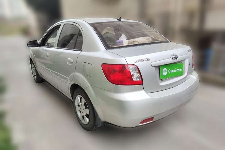 Used Kia Rio 2007 1.4L MT GL Rear Left 45 Deg