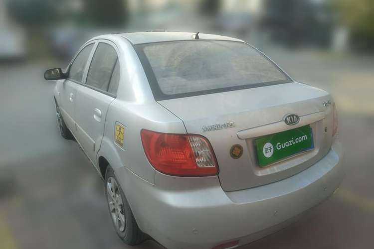 Used Kia Rio 2007 1.4L Manual Transmission Rear Left 45 Deg