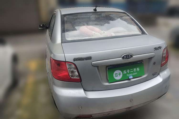 Used Kia Rio 2007 1.4L MT GL Rear Left 45 Deg