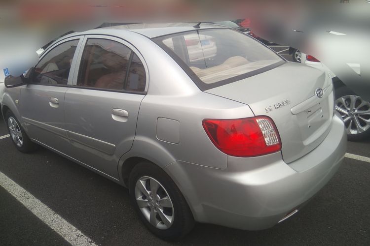 Used Kia Rio 2007 1.4L AT GL Rear Left 45 Deg
