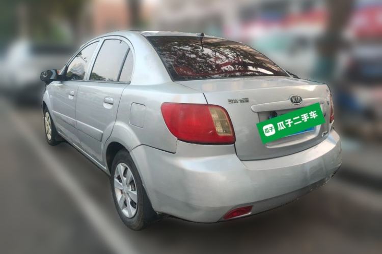 Used Kia Rio 2007 1.4L MT GL Rear Left 45 Deg