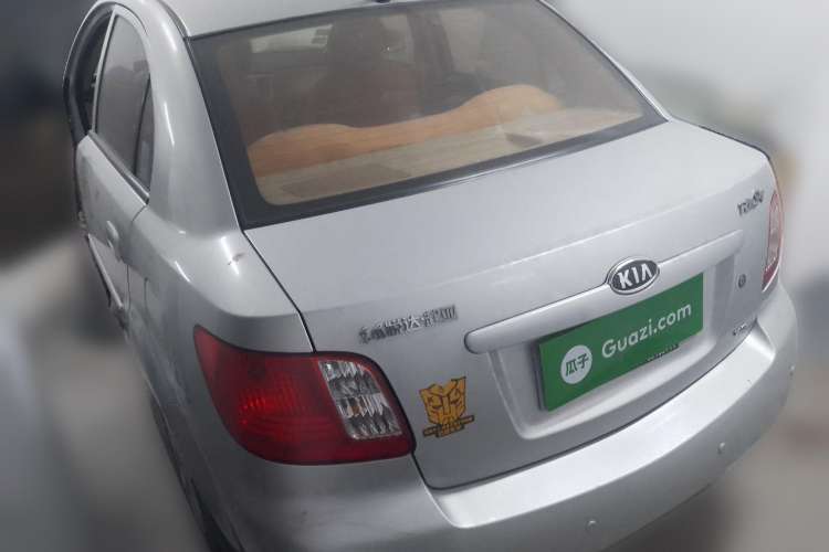 Used Kia Rio 2007 1.4L MT GL Rear Left 45 Deg