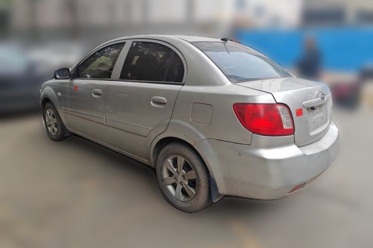 Used Kia Rio 2007 1.4L MT GL Rear Left 45 Deg