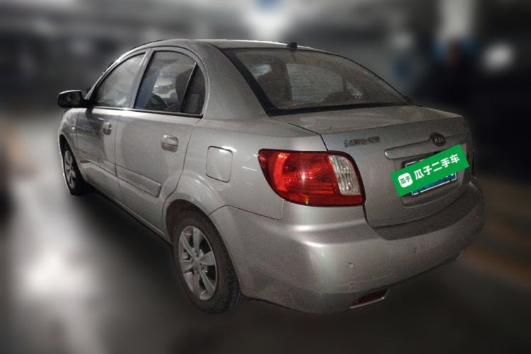 Used Kia Rio 2007 1.4L MT GL Rear Left 45 Deg