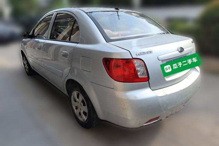 Used Kia Rio 2007 1.4L MT GL Rear Left 45 Deg
