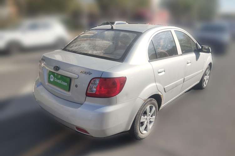 Used Kia Rio 2007 1.4L MT GL Rear Right 45 Deg