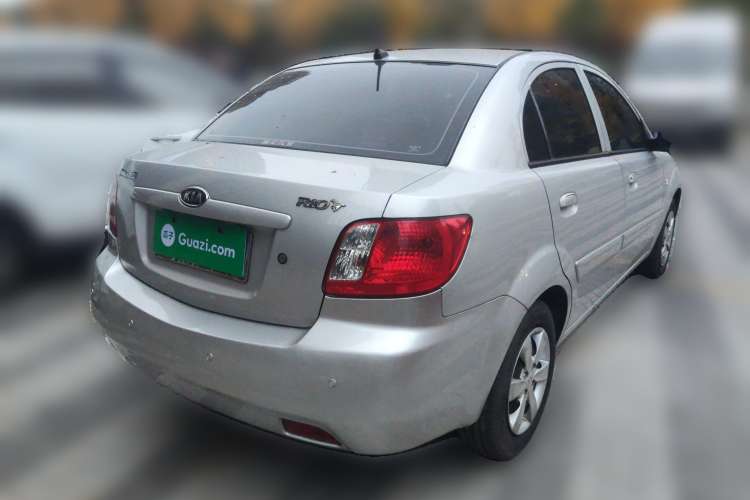 Used Kia Rio 2007 1.4L MT GL Rear Right 45 Deg