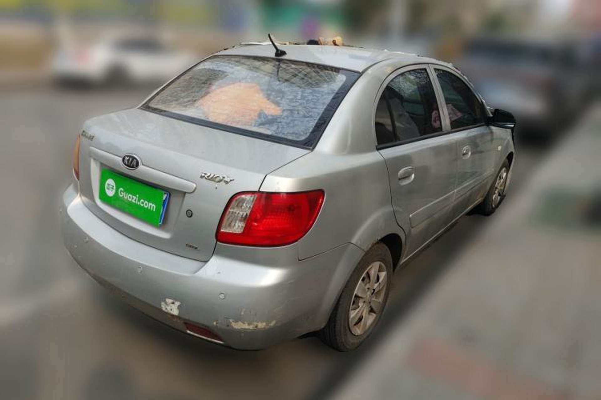 Used Kia Rio 2007 1.4L MT GL Rear Right 45 Deg