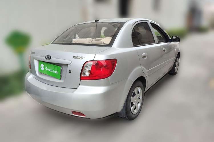 Used Kia Rio 2007 1.4L MT GL Rear Right 45 Deg