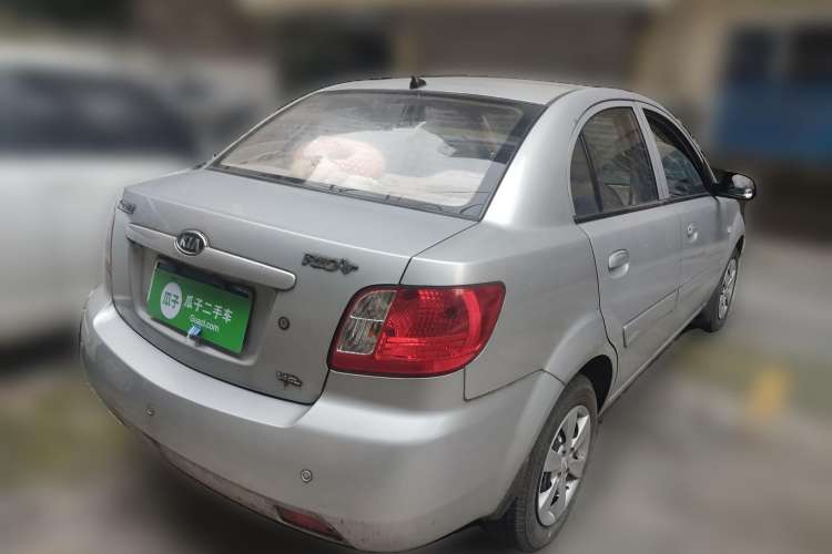 Used Kia Rio 2007 1.4L MT GL Rear Right 45 Deg