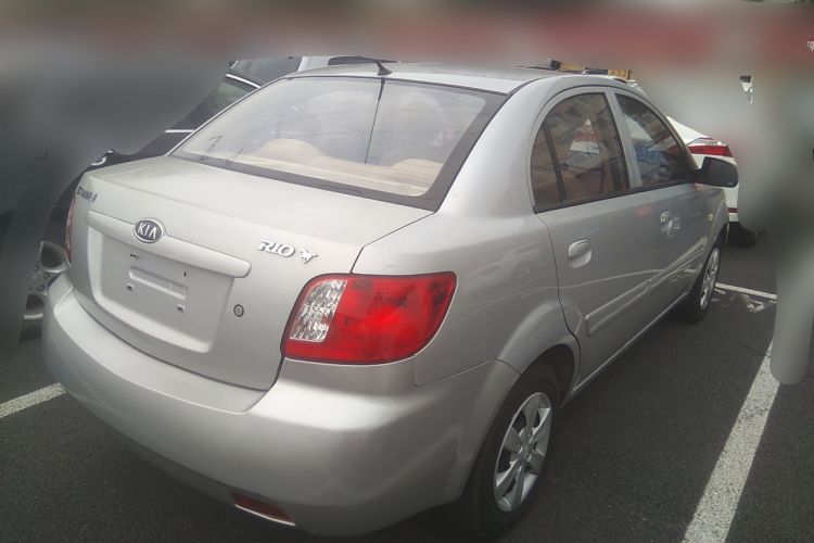 Used Kia Rio 2007 1.4L AT GL Rear Right 45 Deg