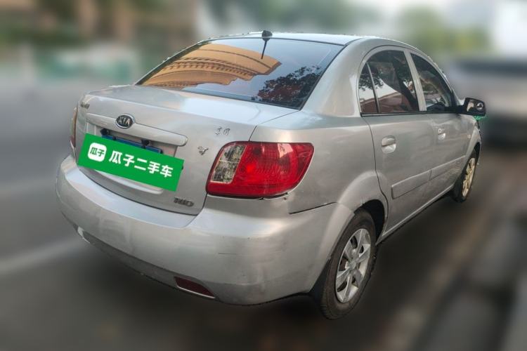 Used Kia Rio 2007 1.4L MT GL Rear Right 45 Deg