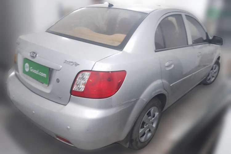 Used Kia Rio 2007 1.4L MT GL Rear Right 45 Deg