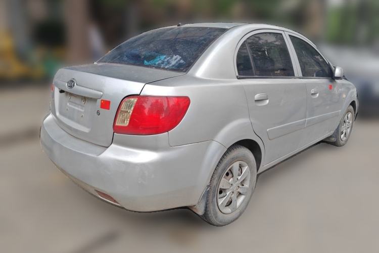 Used Kia Rio 2007 1.4L MT GL Rear Right 45 Deg