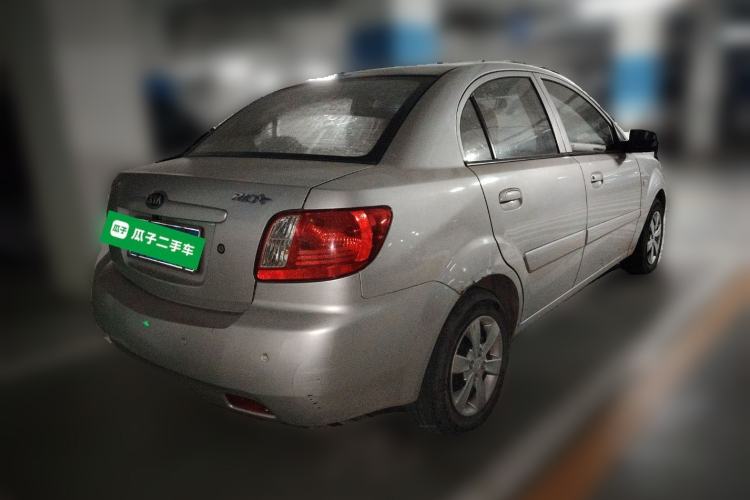 Used Kia Rio 2007 1.4L MT GL Rear Right 45 Deg