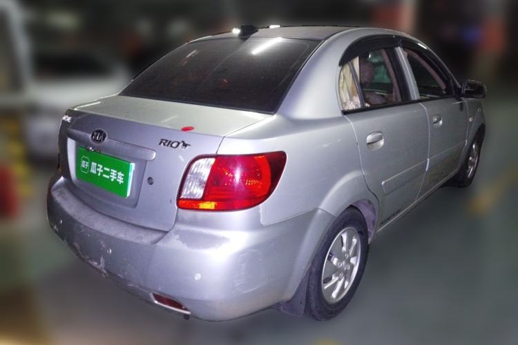 Used Kia Rio 2007 1.4L MT GL Rear Right 45 Deg