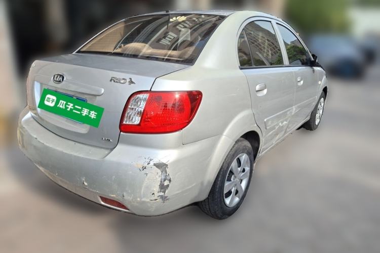 Used Kia Rio 2007 1.4L MT GL Rear Right 45 Deg