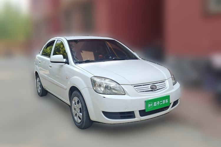 Used Kia Rio 2007 1.4L AT GL Front Right 45 Deg