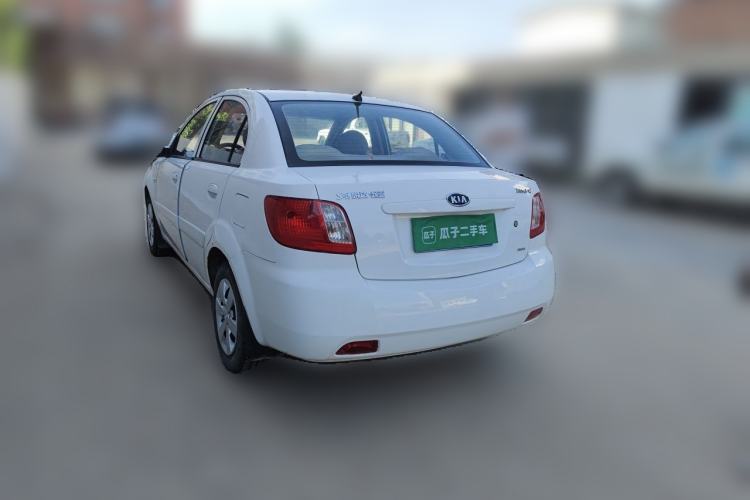 Used Kia Rio 2007 1.4L MT GL Rear Left 45 Deg