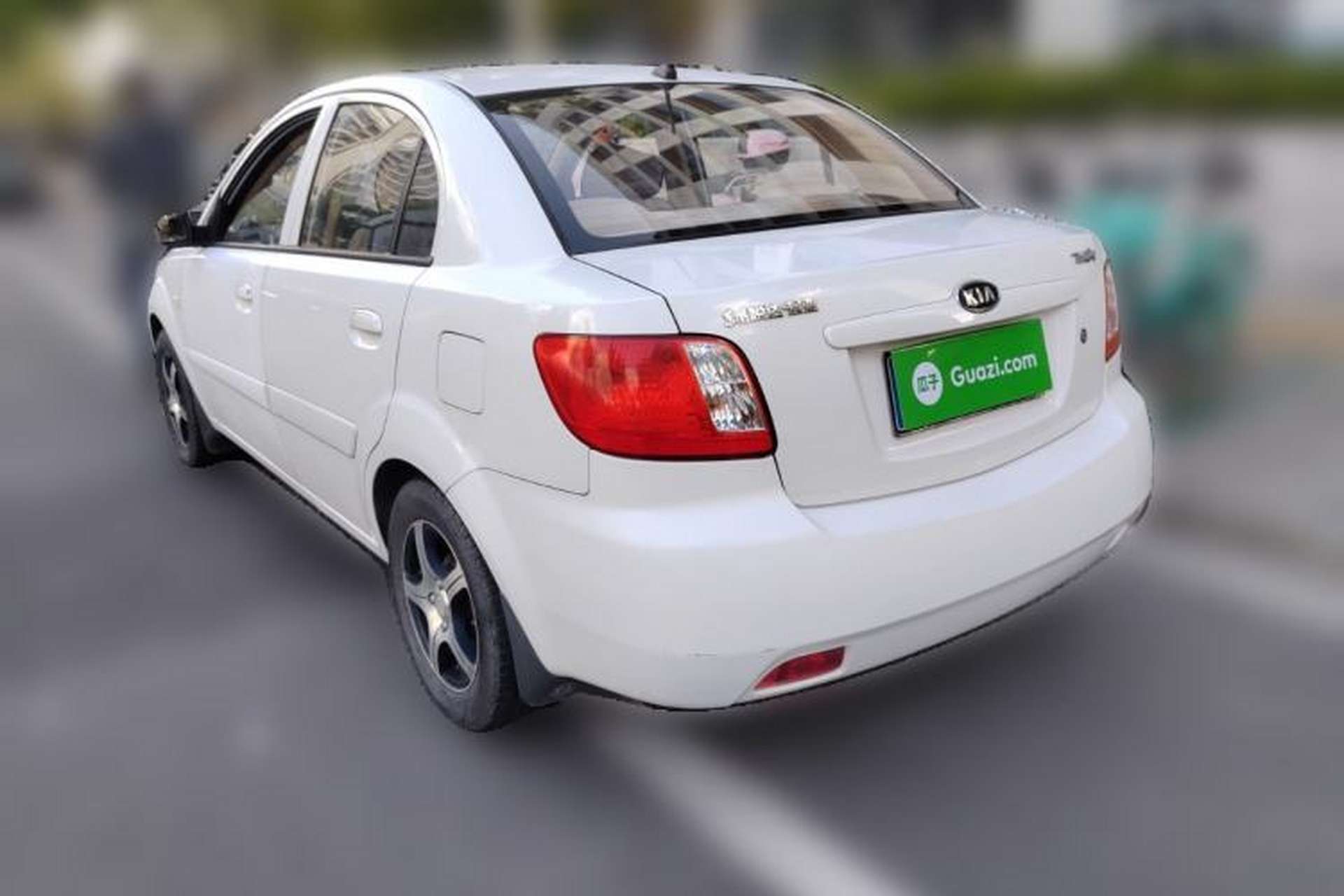 Used Kia Rio 2007 1.4L MT GL Rear Left 45 Deg