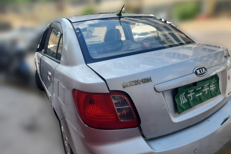 Used Kia Rio 2007 1.4L MT GL Rear Left 45 Deg