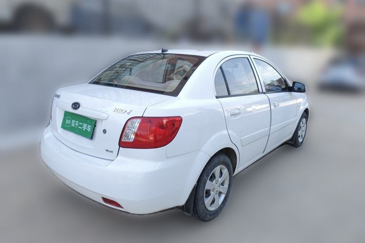 Used Kia Rio 2007 1.4L MT GL Rear Right 45 Deg