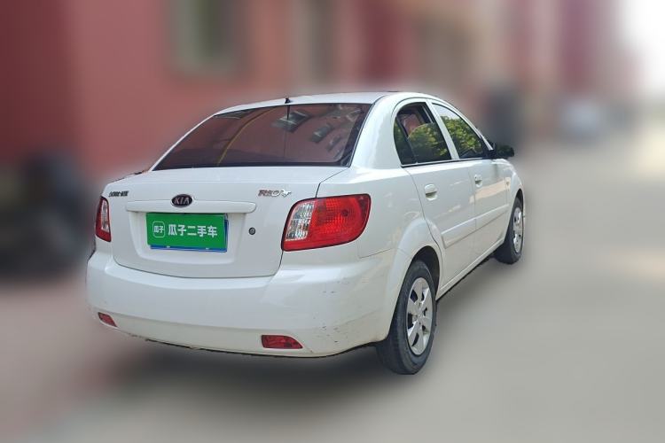 Used Kia Rio 2007 1.4L AT GL Rear Right 45 Deg