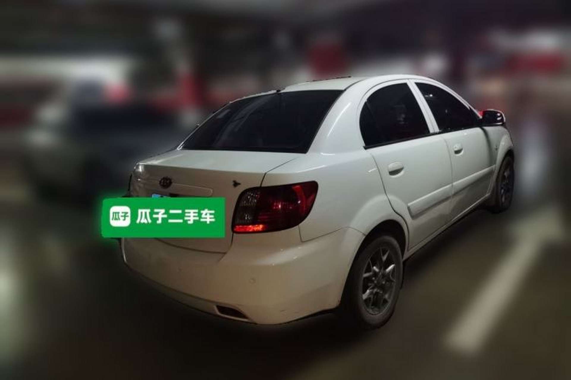 Used Kia Rio 2007 1.4L MT GL Rear Right 45 Deg