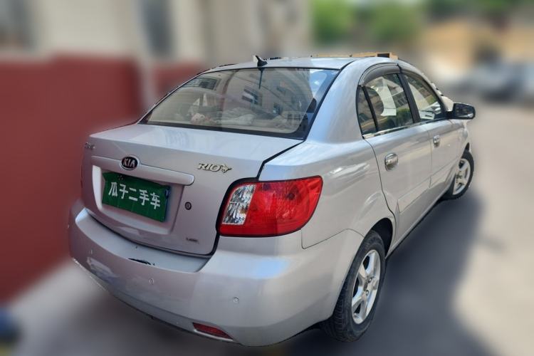 Used Kia Rio 2007 1.4L MT GL Rear Right 45 Deg