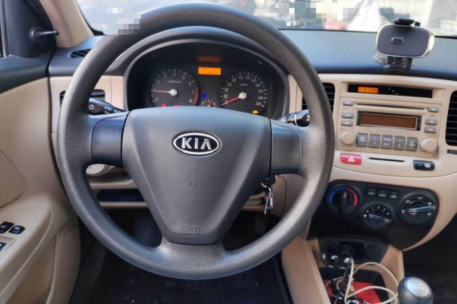 Used Kia Rio 2007 1.4L MT GL Steering Wheel