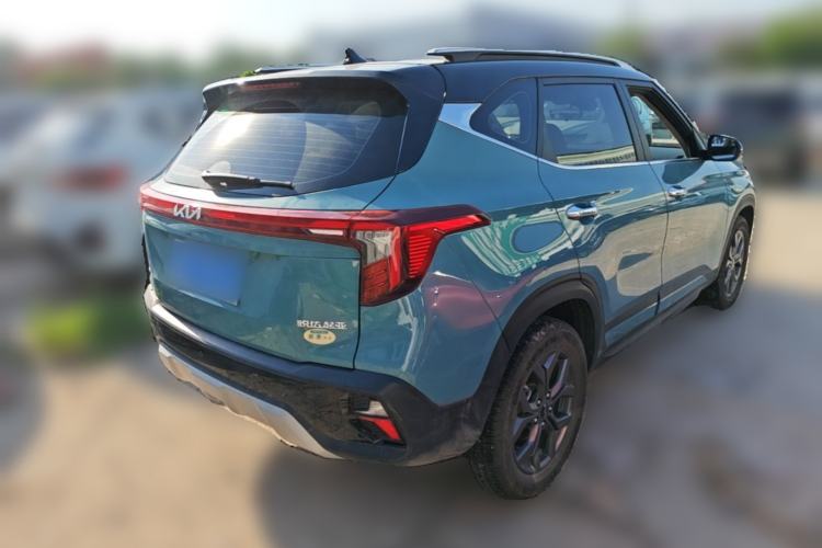 Used Kia Seltos 2023 1.5L CVT Luxury Edition Rear Right 45 Deg