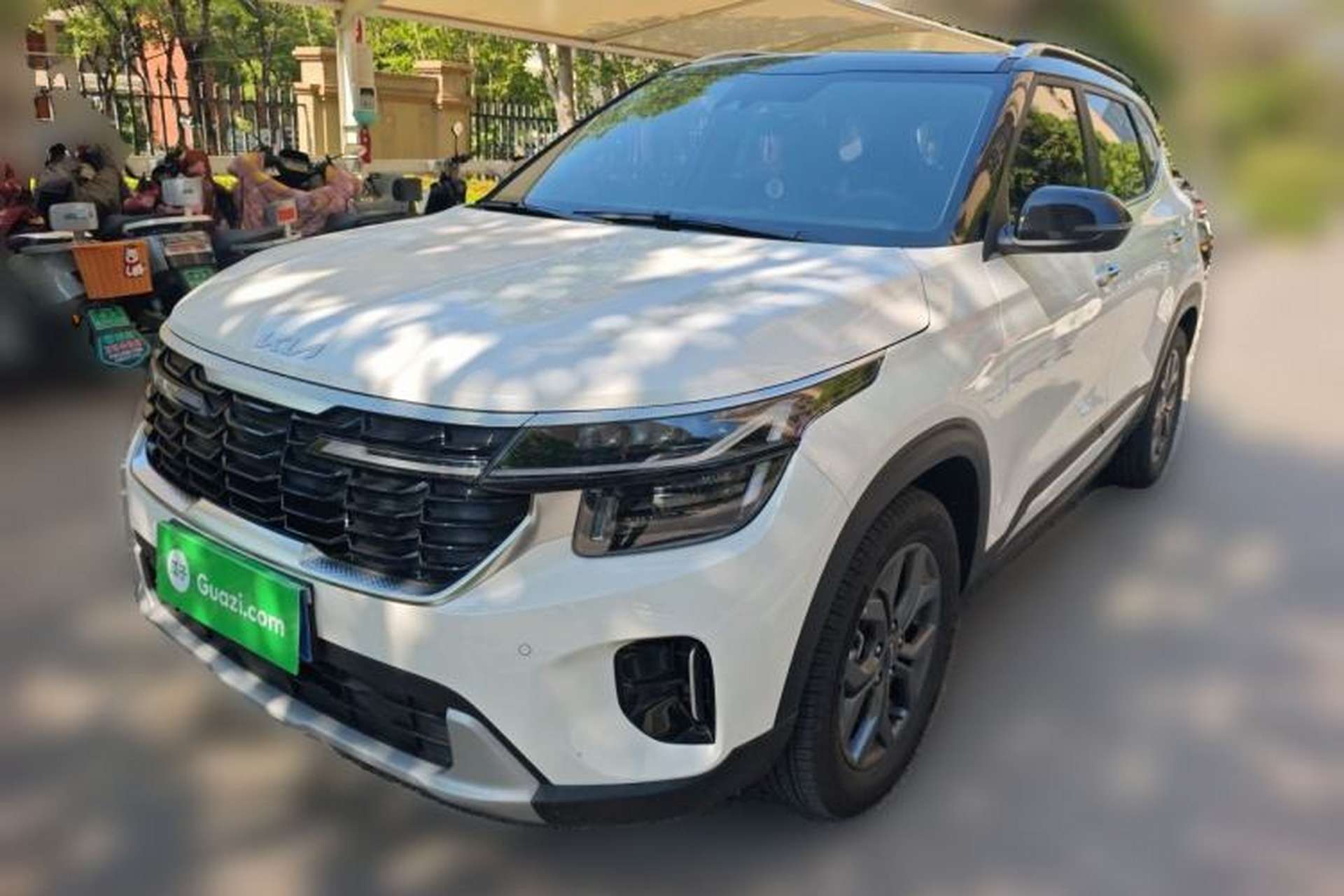Used Kia Seltos 2023 1.5L CVT Luxury Edition Front Left 45 Deg