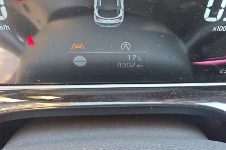 Used Kia Seltos 2023 1.5L CVT Luxury Edition Odometer Close Up