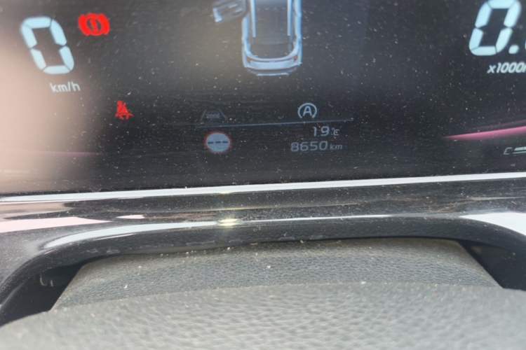 Used Kia Seltos 2023 1.5L CVT Luxury Edition Odometer Close Up