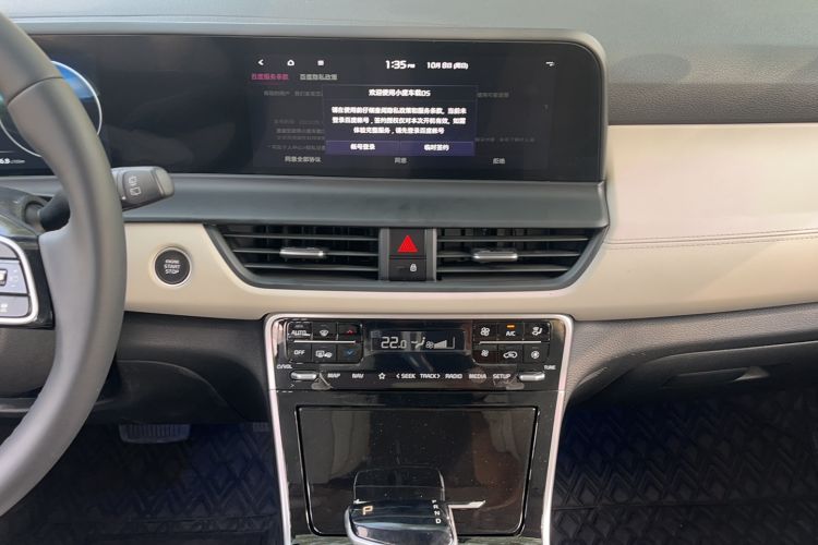 Used Kia Seltos 2023 1.5L CVT Luxury Edition Audio And AC Panel