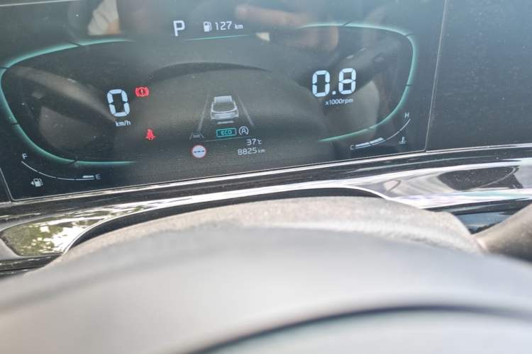 Used Kia Seltos 2023 1.5L CVT Luxury Edition Odometer Close Up