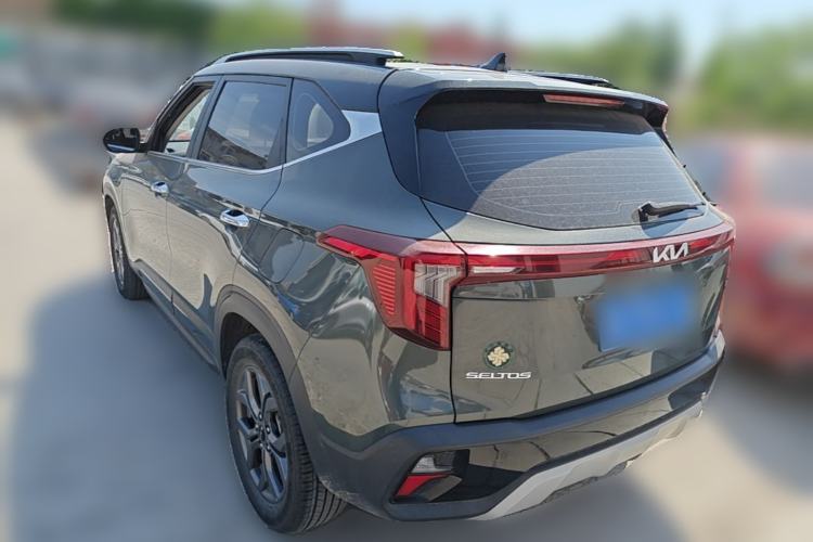 Used Kia Seltos 2023 1.5L CVT Luxury Edition Rear Left 45 Deg