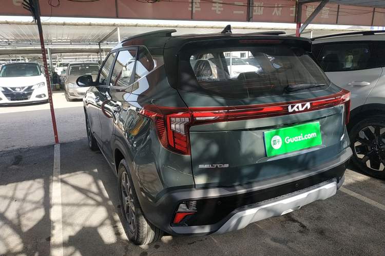 Used Kia Seltos 2023 1.5L CVT Luxury Edition Rear Left 45 Deg