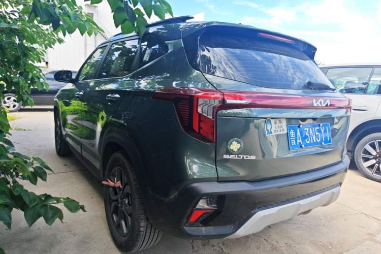 Used Kia Seltos 2023 1.5L CVT Luxury Edition Rear Left 45 Deg