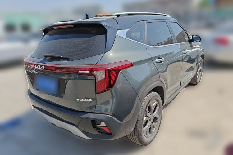 Used Kia Seltos 2023 1.5L CVT Luxury Edition Rear Right 45 Deg