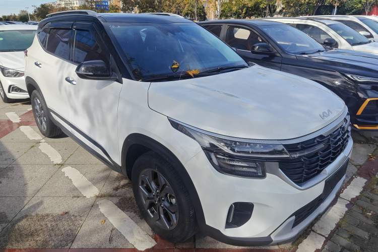 Used Kia Seltos 2023 1.5L CVT Luxury Edition Front Right 45 Deg