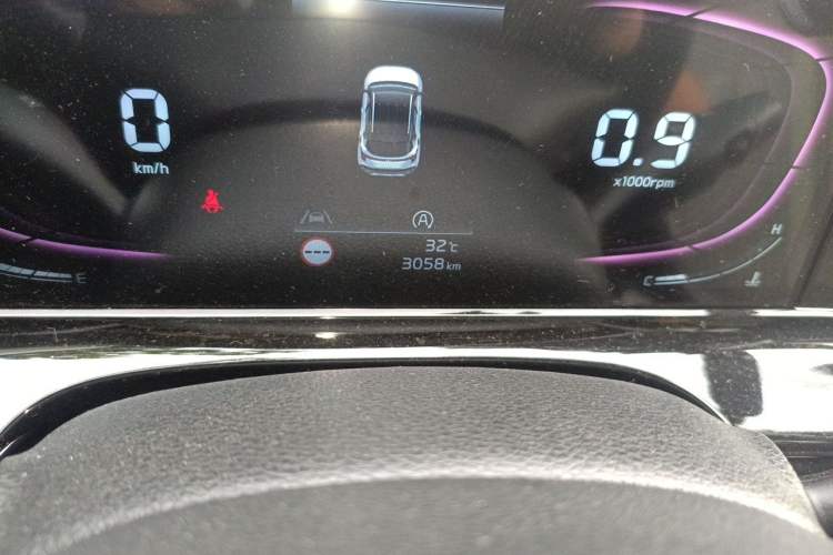Used Kia Seltos 2023 1.5L CVT Luxury Edition Odometer Close Up