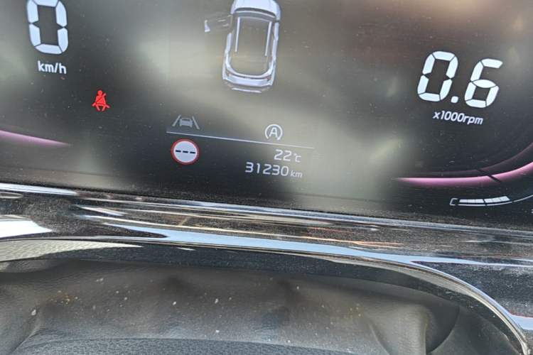 Used Kia Seltos 2023 1.5L CVT Luxury Edition Odometer Close Up