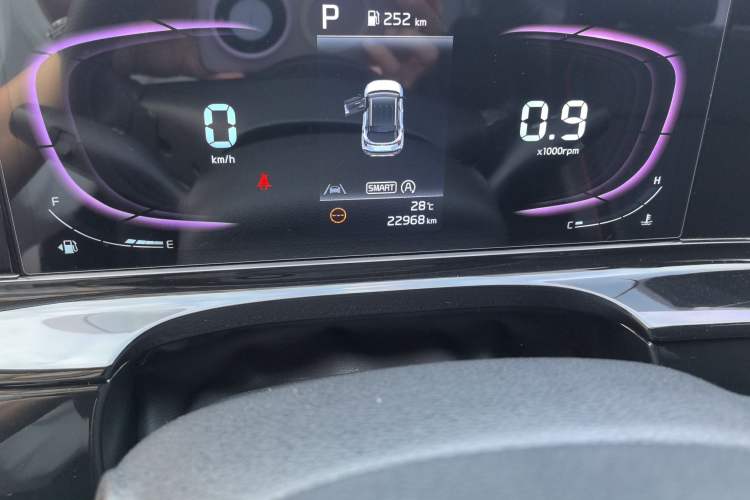 Used Kia Seltos 2023 1.5L CVT Luxury Edition Odometer Close Up