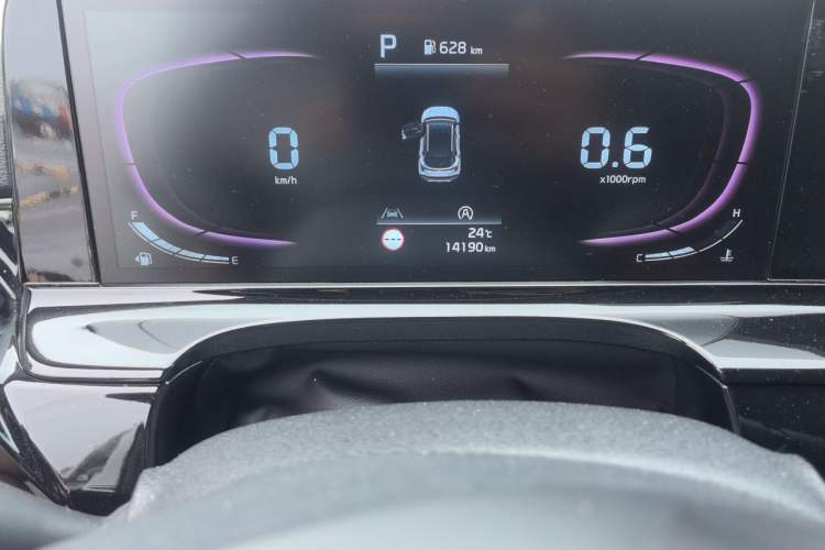 Used Kia Seltos 2023 1.5L CVT Luxury Edition Odometer Close Up