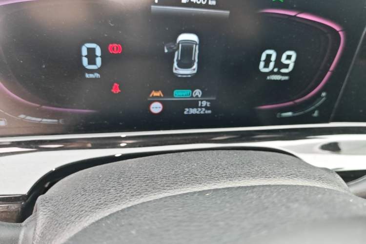 Used Kia Seltos 2023 1.5L CVT Luxury Edition Odometer Close Up