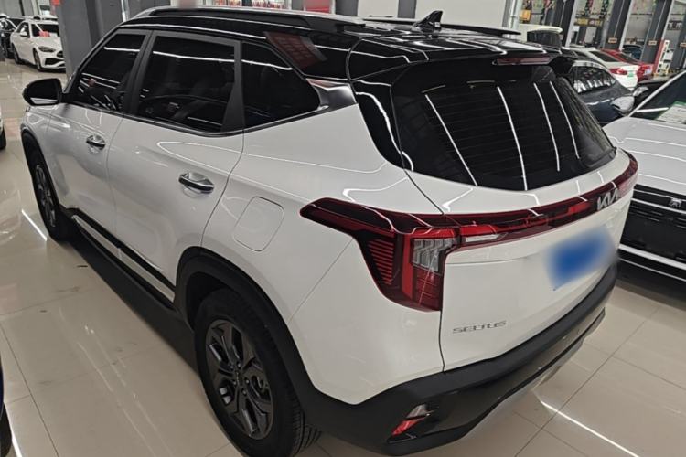 Used Kia Seltos 2023 1.5L CVT Luxury Edition Rear Left 45 Deg