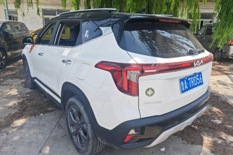 Used Kia Seltos 2023 1.5L CVT Luxury Edition Rear Left 45 Deg