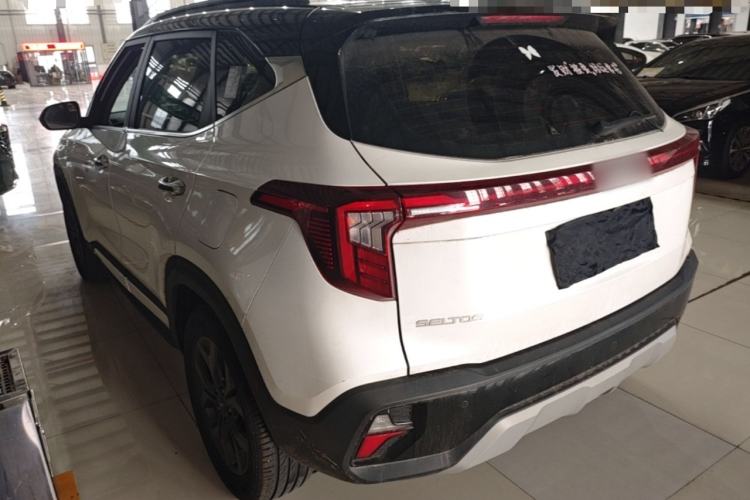 Used Kia Seltos 2023 1.5L CVT Luxury Edition Rear Left 45 Deg