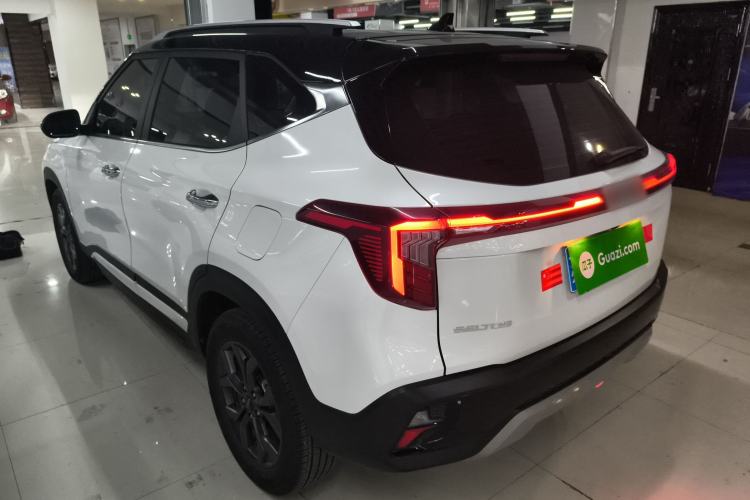 Used Kia Seltos 2023 1.5L CVT Luxury Edition Rear Left 45 Deg